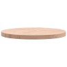 Dessus de table Ø40x2,5 cm rond bois massif de hêtre 562752562752