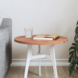 Dessus de table Ø40x1,5 cm rond bois massif de hêtre 562753562753