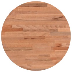 Dessus de table Ø40x1,5 cm rond bois massif de hêtre 562753562753