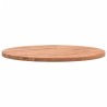 Dessus de table Ø40x1,5 cm rond bois massif de hêtre 562753562753