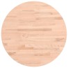 Dessus de table Ø50x2,5 cm rond bois massif de hêtre 562754562754