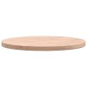 Dessus de table Ø50x2,5 cm rond bois massif de hêtre 562754562754