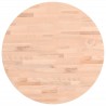 Dessus de table Ø50x4 cm rond bois massif de hêtre 562755562755