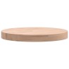 Dessus de table Ø40x4 cm rond bois massif de hêtre 562757562757