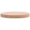 Dessus de table Ø40x4 cm rond bois massif de hêtre 562757562757