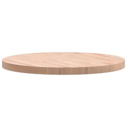 Dessus de table Ø70x4 cm rond bois massif de hêtre 562758562758
