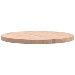Dessus de table Ø70x4 cm rond bois massif de hêtre 562758562758