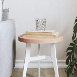Dessus de table Ø30x2,5 cm rond bois massif de hêtre 562759562759