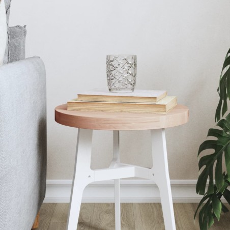 Dessus de table Ø30x2,5 cm rond bois massif de hêtre 562759562759
