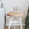 Dessus de table Ø30x2,5 cm rond bois massif de hêtre 562759562759