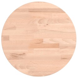 Dessus de table Ø30x2,5 cm rond bois massif de hêtre 562759562759