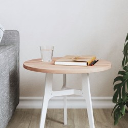 Dessus de table Ø40x1,5 cm rond bois massif de hêtre 562761562761