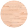 Dessus de table Ø40x1,5 cm rond bois massif de hêtre 562761562761