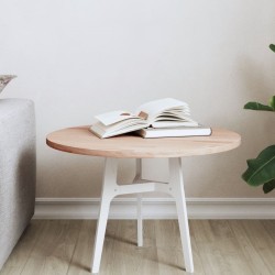 Dessus de table Ø50x1,5 cm rond bois massif de hêtre 562762562762