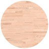 Dessus de table Ø50x1,5 cm rond bois massif de hêtre 562762562762