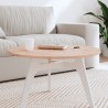 Dessus de table Ø70x1,5 cm rond bois massif de hêtre 562764562764