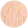 Dessus de table Ø70x1,5 cm rond bois massif de hêtre 562764562764