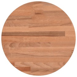 Dessus de table Ø30x2,5 cm rond bois massif de hêtre 562766562766