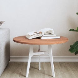 Dessus de table Ø50x1,5 cm rond bois massif de hêtre 562767562767