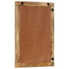 Miroir de bain 50x70x2,5 cm bois de manguier massif et verre 562772562772