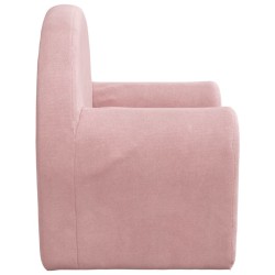 Canapé pour enfants Rose Peluche douce 562778562778
