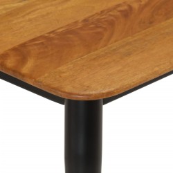 Banc 160x40x45 cm bois massif de manguier et fer 562779562779