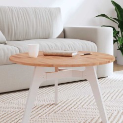 Dessus de table Ø70x1,5 cm rond bois massif de hêtre 562784562784