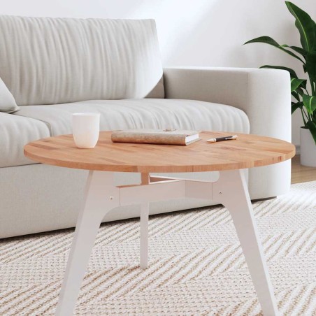Dessus de table Ø70x1,5 cm rond bois massif de hêtre 562784562784