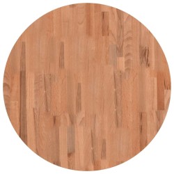 Dessus de table Ø70x1,5 cm rond bois massif de hêtre 562784562784