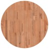 Dessus de table Ø70x1,5 cm rond bois massif de hêtre 562784562784