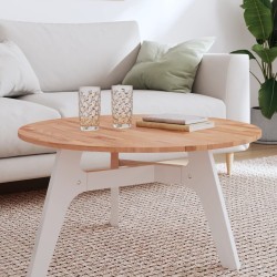 Dessus de table Ø80x1,5 cm rond bois massif de hêtre 562785562785