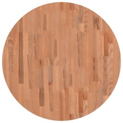 Dessus de table Ø80x1,5 cm rond bois massif de hêtre 562785562785