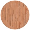 Dessus de table Ø80x1,5 cm rond bois massif de hêtre 562785562785