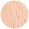 Dessus de table Ø90x4 cm rond bois massif de hêtre 562787562787