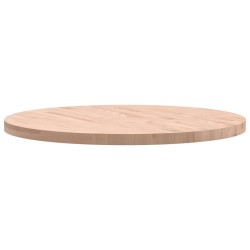 Dessus de table Ø90x4 cm rond bois massif de hêtre 562787562787