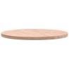 Dessus de table Ø90x4 cm rond bois massif de hêtre 562787562787