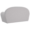 Canapé-lit enfants 2 places gris clair peluche douce 562790562790