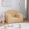 Canapé pour enfants crème peluche douce 562794562794