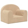 Canapé pour enfants crème peluche douce 562794562794