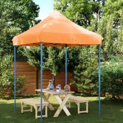 Tente de réception pliable escamotable orange 200x200x306 cm 562814562814