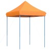 Tente de réception pliable escamotable orange 200x200x306 cm 562814562814