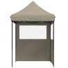 Tente de réception pliable escamotable avec 2 parois latérales 562818562818