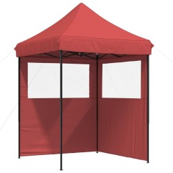 Tente de réception pliable escamotable avec 2 parois latérales 562820562820
