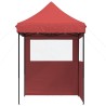 Tente de réception pliable escamotable avec 2 parois latérales 562820562820