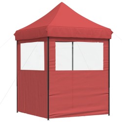 Tente de réception pliable escamotable avec 2 parois latérales 562820562820