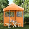 Tente de réception pliable escamotable avec 2 parois latérales 562821562821