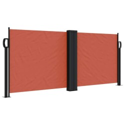 Auvent latéral rétractable terre cuite 100x600 cm 562828562828