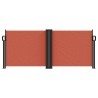 Auvent latéral rétractable terre cuite 100x600 cm 562828562828