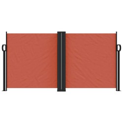 Auvent latéral rétractable terre cuite 120x600 cm 562832562832