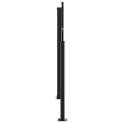 Auvent latéral rétractable terre cuite 120x600 cm 562832562832